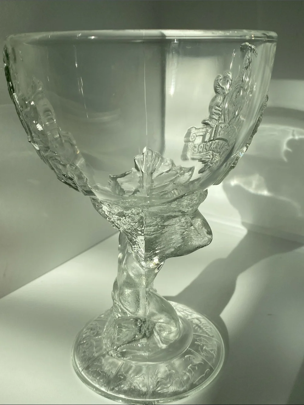 Caesars Magical Empire clear glass